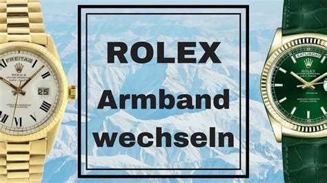 öffnen rolex armband|rolex armband tauschen kostenlos.